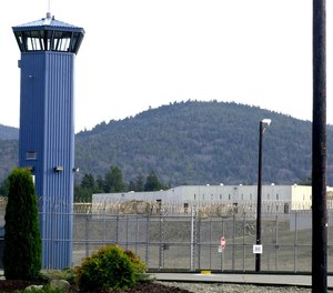 Pelican Bay State Prison was on generator power for a second week and inmates were issued masks to cope with unhealthy air after wildfires knocked out electricity and choked the remote region with smoke.