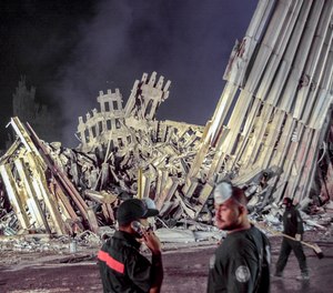 With tolling bells, personal tributes and tears, Americans looked back Monday on 9/11 at anniversary observances that stretched from ground zero to small towns.