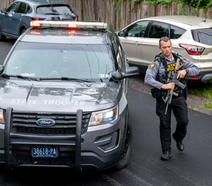 After escaped murderer Danelo Cavalcante drove out of the search area state police and other law enforcement continued to search for him in a new area.
