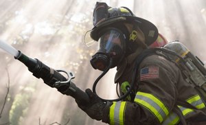 Supporting transmissions in the VHF, UHF Range 1, UHF Range 2, 700 and 800 MHz Bands, the APX NEXT XN Smart Radio from Motorola Solutions has been built to meet the latest standards for the fire service and has been shown to keep working in extreme heat and rough use.