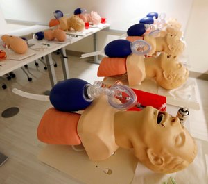 Studies have shown the benefits in providing accurate ventilations and oxygenation in combination with effective chest compressions and timely defibrillation when performing high quality CPR. (AP Photo/Rogelio V. Solis)