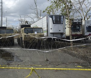 Critics have focused on the pace of federal aid reaching Puerto Rico.