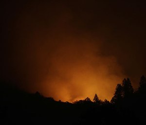 Some of the largest blazes in Northern California were in Napa and Sonoma counties, home to dozens of wineries that attract tourists from around the world. (AP Photo/Jeff Chiu)