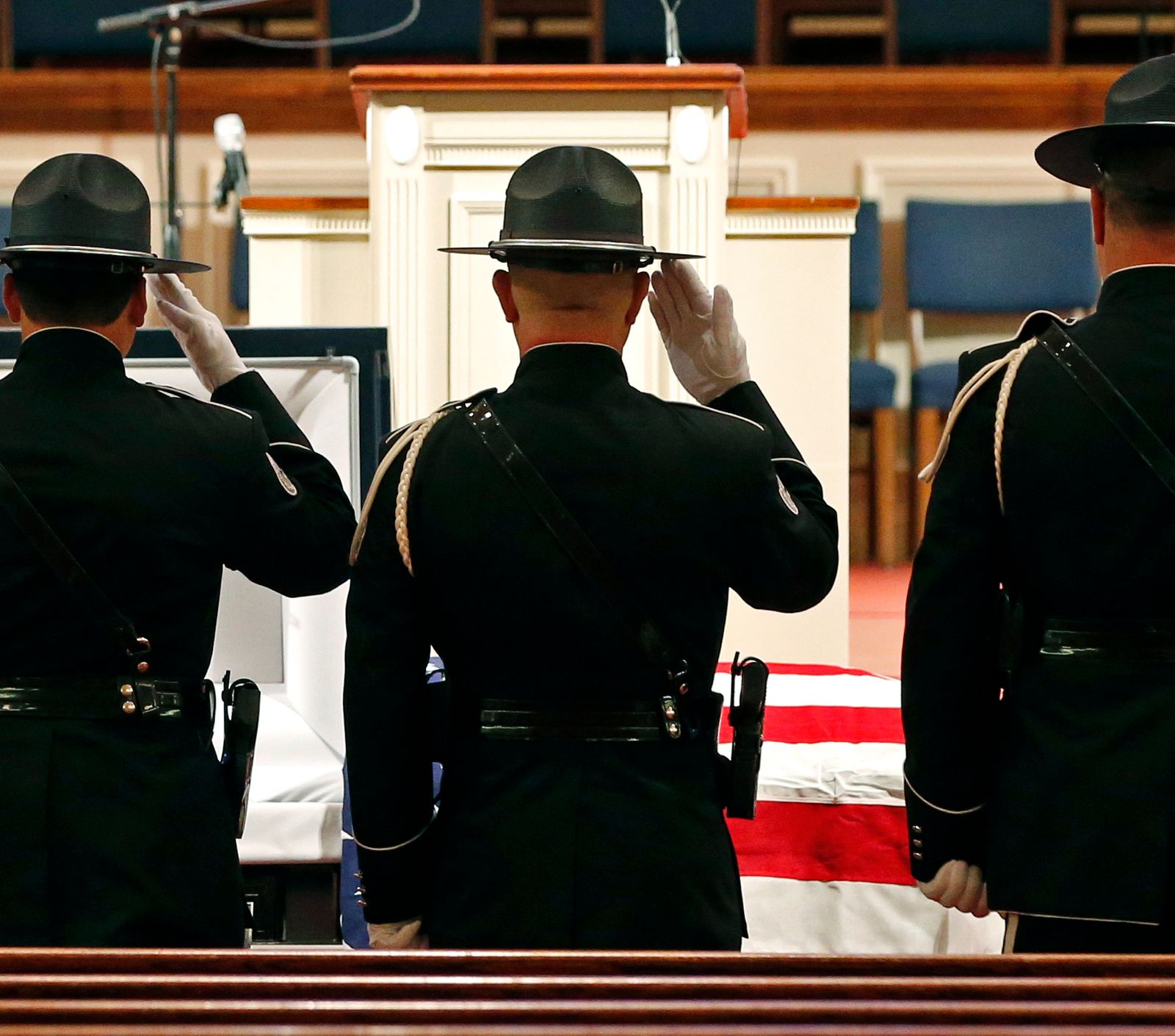 How a police funeral is a time to honor and remember the fallen