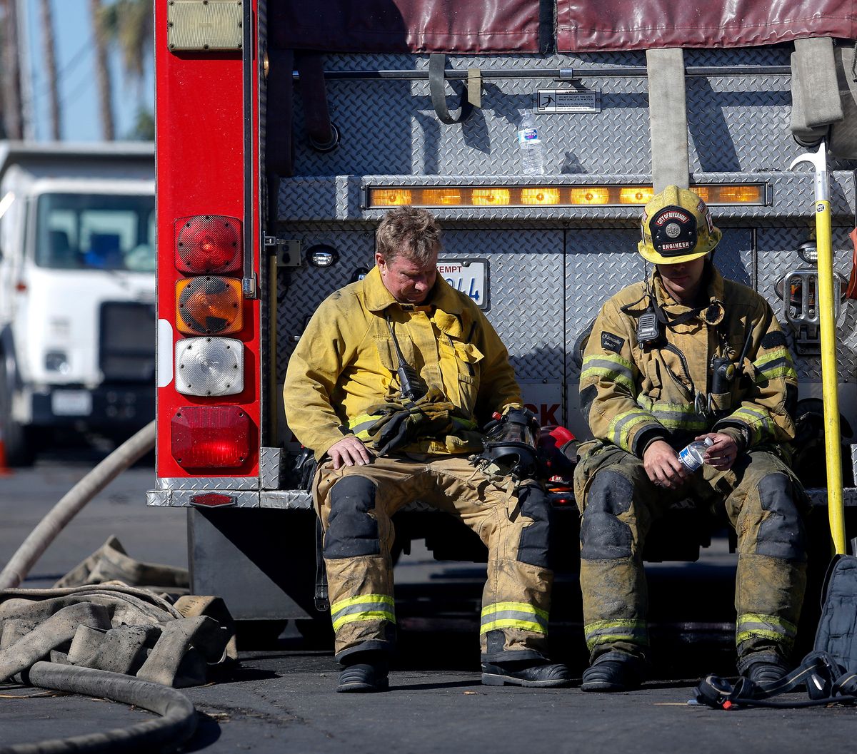 The painful truth about being a firefighter image