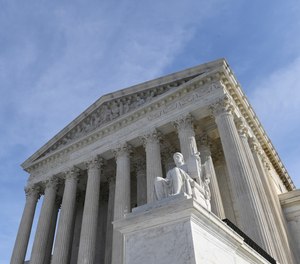 A view of the Supreme Court in Washington, Monday, Nov. 11, 2019.