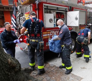 The main role of fire chiefs during this national emergency is first, maintain the health and safety of our firefighters while also serving the needs of our communities. (AP Photo/John Minchillo)