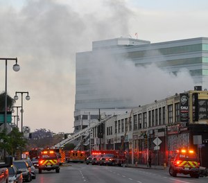 Three of the 12 Los Angeles firefighters injured in a May 16 explosion have returned to active duty, officials say.