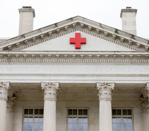 American Red Cross National Headquarters building in Washington. The Red Cross awarded an Indiana YMCA lifeguard and staff member with the Red Cross Lifesaving Award for Professional Responders and the Certificate of Extraordinary Personal Action, respectively.