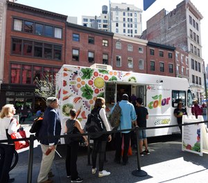 How does the local fire department have a chance to inspect these food trucks for safety when they appear in their jurisdiction, mostly unannounced or on weekends?