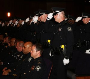 After completing 26 weeks of training at the Atlanta Police Academy and 12 weeks of field training, Atlanta PD welcomed 34 new officers from APD recruit class 257 and 258 on June 4, 2019. (Photo/Atlanta PD Facebook page)