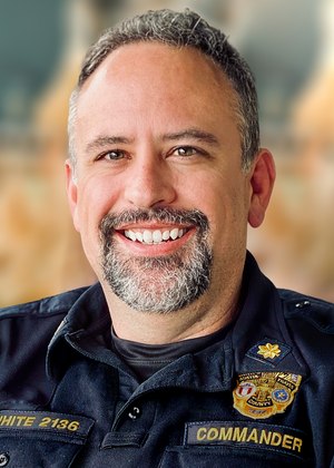 Stephen White, a commander at Austin-Travis County EMS in Austin, Texas, oversees a community paramedicine initiative known as the Collaborative Care Communication Center.