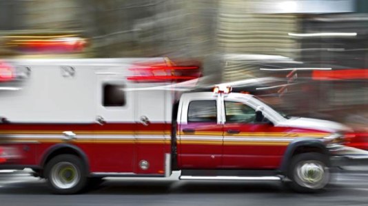 Patient jumps out of ambulance on Md. highway