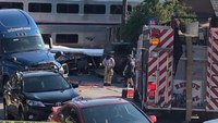 Amtrak train collides with tractor-trailer in Md.