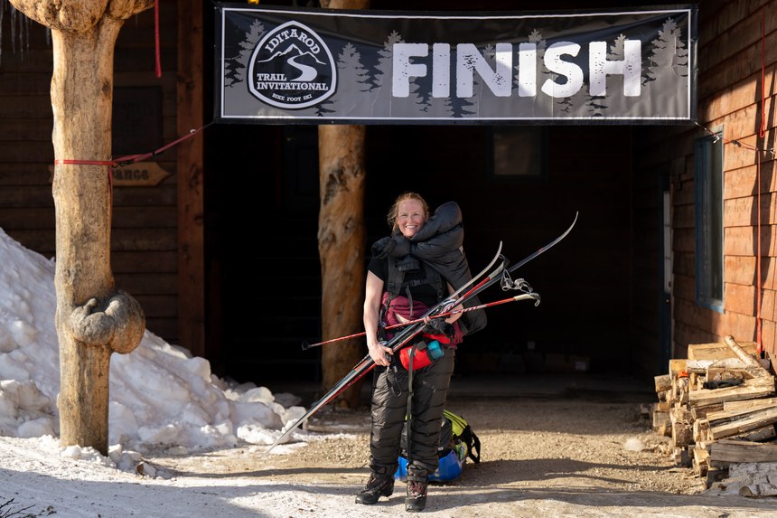 Jaclyn’s time was 7 days, 20 hours and 45 minutes, making her the 2022 Women’s Ski Champion.
