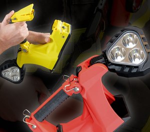 The Vulcan Clutch's clamping handle and rotating head offer flexibility and long-lasting illumination.