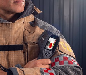 Thermal imaging cameras from FLIR can enhance firefighter safety and situational awareness. (image/FLIR)