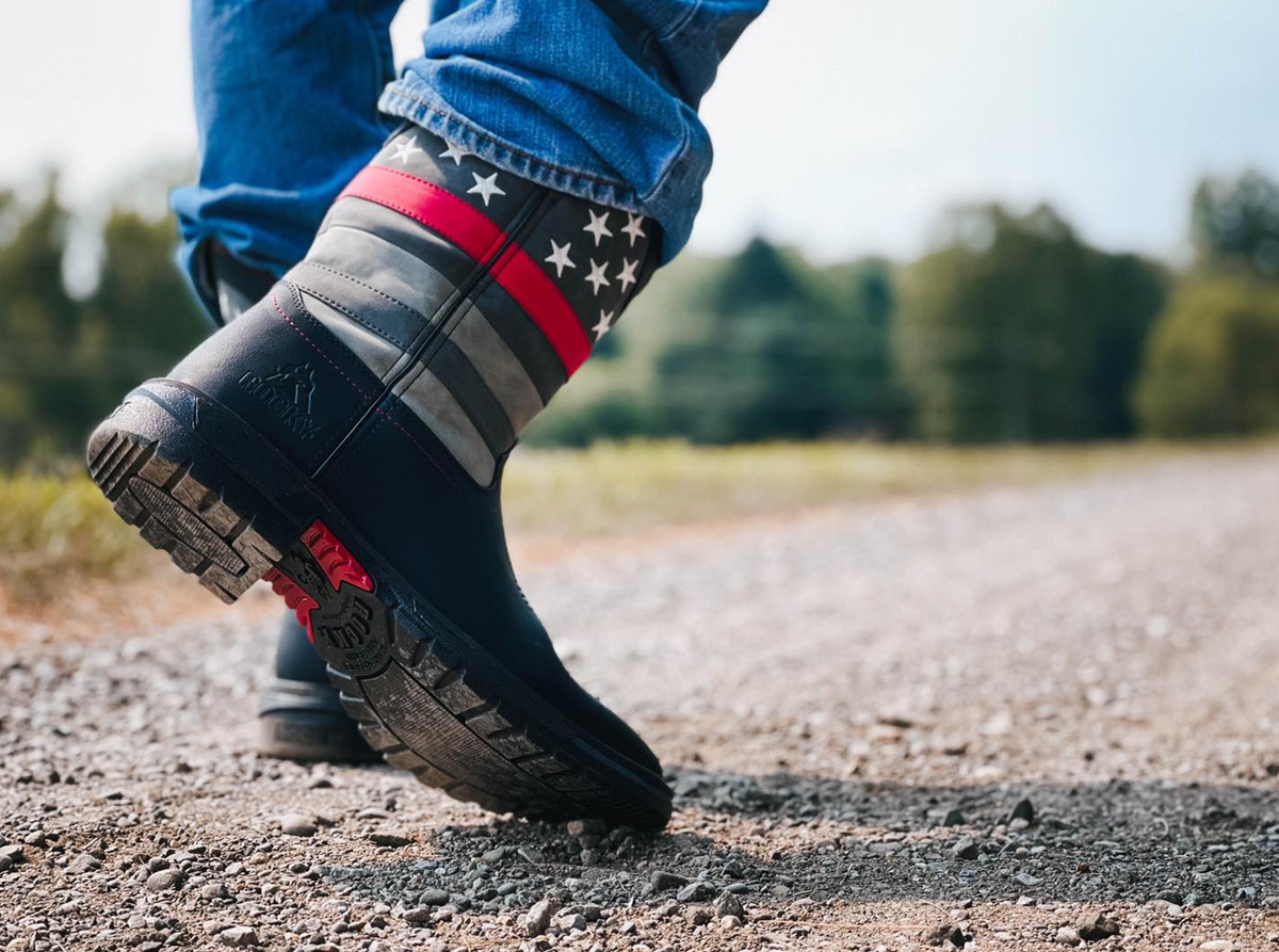 rocky firefighter boots