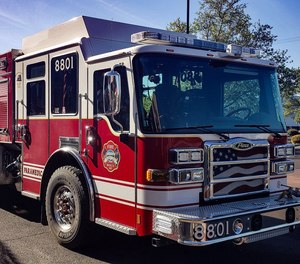 A Mercy Flights paramedic, an Ashland Fire & Rescue Battalion Chief and a patient en route to the ambulance were injured when a vehicle crashed into the ambulance.