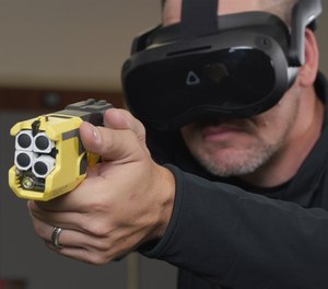 Axon's peer intervention training uses virtual reality to help prepare officers to have those difficult conversations.