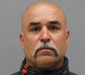 Angelo Alleano, 47, has been fired from his fire department position following his arrest. (Photo/Vernon Police)