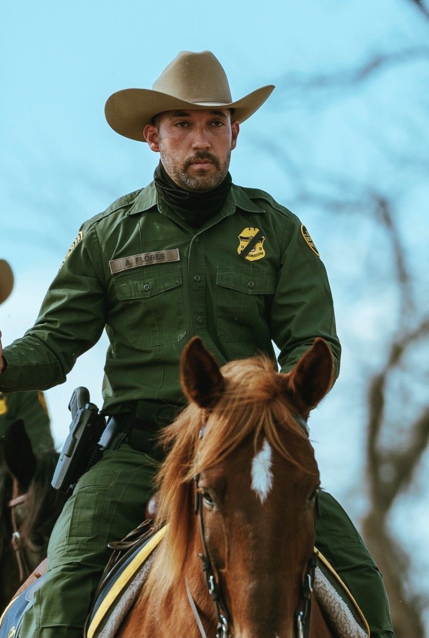 border patrol cowboy hat