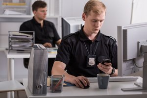 Millennials, including police, are accustomed to using mobile tools. (photo/Nuance)