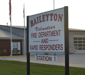 The Baileyton Volunteer Fire Department received funding for P25 compliant mobile radios.