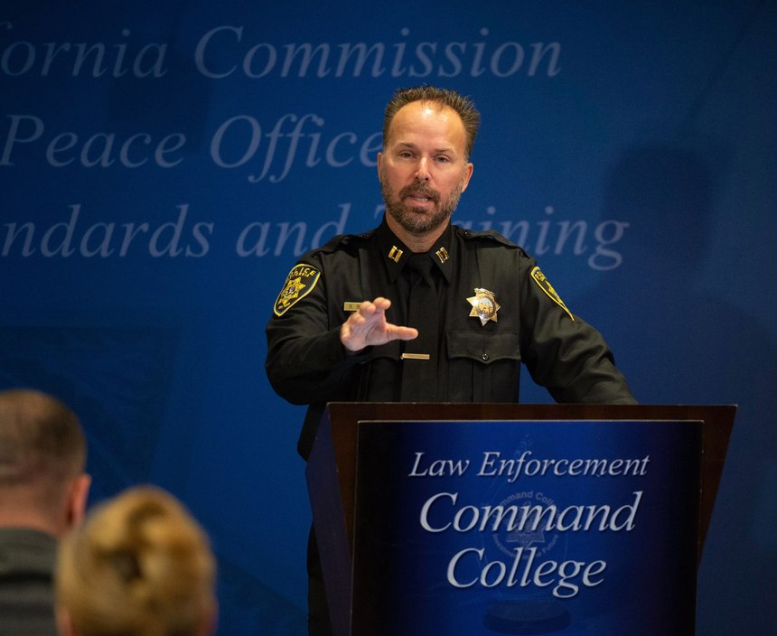 One of the great things about POST CC is the attainment of a graduate certificate titled, “Principles of Law Enforcement Command,” which is recognized and transferable to numerous universities.