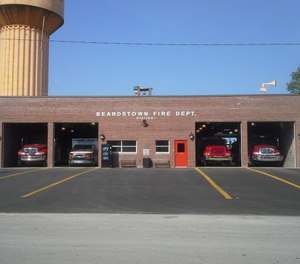 Three Beardstown firefighters suffered serious injuries and were hospitalized after becoming lost on the second floor of the building, declaring a mayday and exiting the building from a second-floor window, the report states.