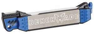 The Guided Field Sharpener from Benchmade can be used to sharpen everything from knives to fishhooks. 