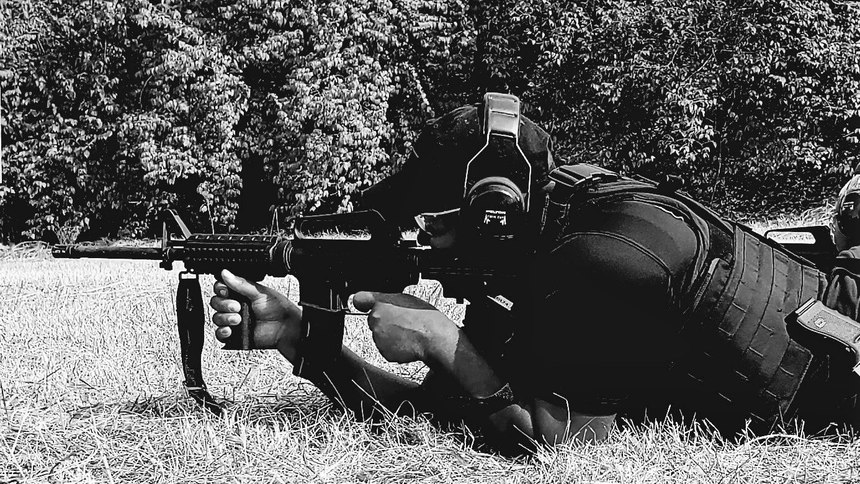 Berkeley PD uses a variety of shooting positions during AR-15 training to prepare officers to respond in any situation.