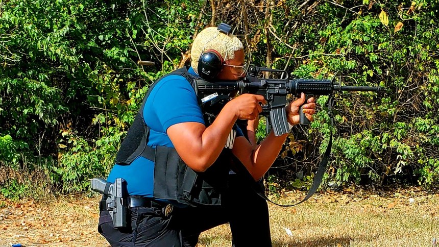 Firearms training goes hand in hand with use of force training, and as a tool of last resort, BPD officers maintain proficiency at the highest levels.