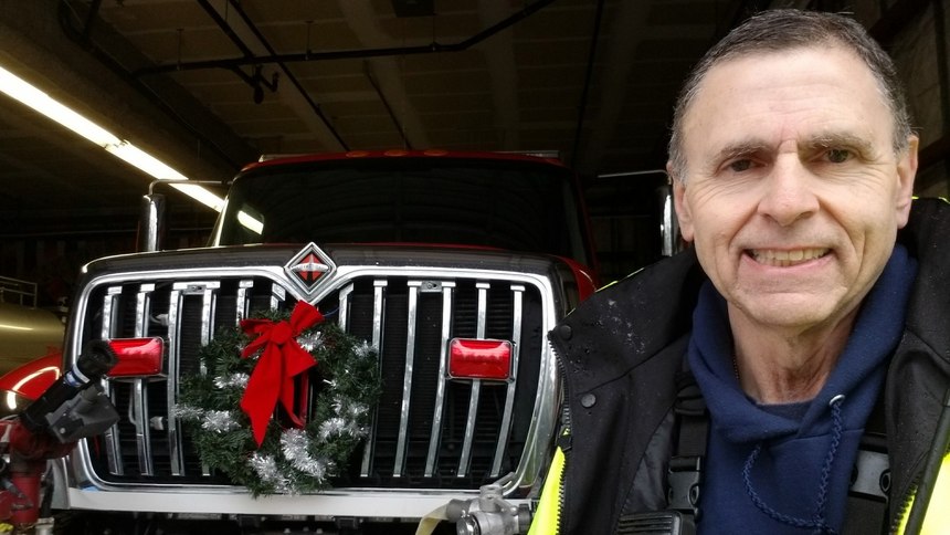 Betts spent six months of weekends – altering his call schedule at the hospital – to become a firefighter. He also works as an EMT and is part of the search and rescue team in Big Sur.