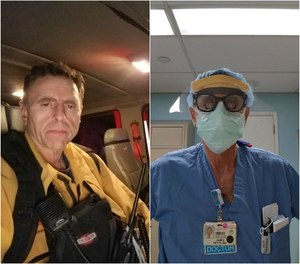 Dr. James Betts is a pediatric surgeon who decided 10 years ago to get back to his fire and EMS roots.