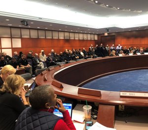 IAEP representatives testified at a Connecticut Labor and Public Employees Committee hearing to urge lawmakers to include EMS providers in a bill that would provide workers' compensation to first responders with post-traumatic stress injuries. (Photo/IAEP)