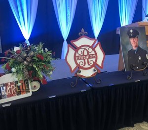 The fire station has several services available to firefighters, including peer support groups, a psychologist and a psychiatrist.