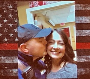 Melanie Clark reflects on the events following the death of her husband, Lt. Brad Clark.
