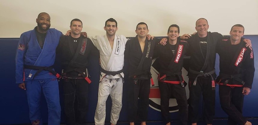 Sektor Jiu-Jitsu in Chino, California works with local police agencies to supplement costs for officers who want to train at the facility.
