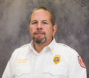 Baker Fire Chief Brian Easterling has been charged with premeditated murder.