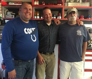 Brian Kazmierzak, Seth Barker and Billy Goldfeder pose for a picture. Goldfeder has run The Secret List for 20 years, with Kazmierzak as his No. 2.