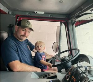 Polk County Fire Rescue Capt. Josh Ingram responded to his 2-year-old son, Briggs' downing incident on July 17 at Lake Martin in Alabama.