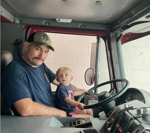 Polk County Fire Rescue Capt. Josh Ingram responded to his 2-year-old son, Briggs' downing incident on July 17 at Lake Martin in Alabama.