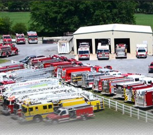 Company Two Fire Used Aerial Trucks For Sale