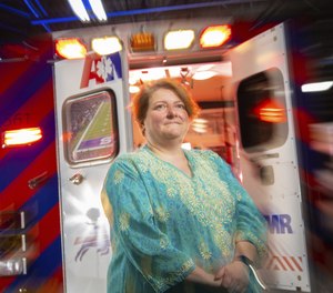 University of Buffalo Professor E. Brooke Lerner, Ph.D., vice chair for research in the Department of Emergency Medicine in the Jacobs School of Medicine and Biomedical Sciences, was the lead researcher on a study that found a more than 25% decrease in EMS calls nationally during the COVID-19 pandemic.