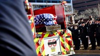 Photos: Thousands attend memorial for 3 fallen Baltimore firefighters