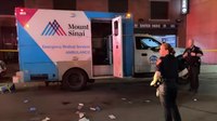 Video: NYC EMT stabbed multiple times by agitated patient
