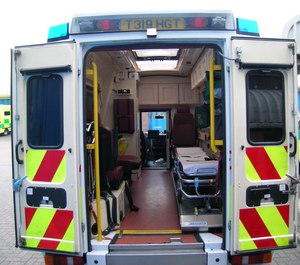 Among the repairs are a new fuel tank, front and rear shocks, and a rear differential. The ambulance will also have some body work done, a cot lift installed, and it will get a fresh coat of paint. (Creative Commons)