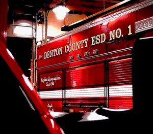The Denton County Emergency Services District 1 fire chief was arrested Thursday by the FBI on charges related to allegations that he stole money from the department’s pension fund.