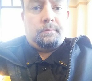Officer Joseph Gomm was killed in Stillwater's industry building, which houses a welding shop and carpentry programs.